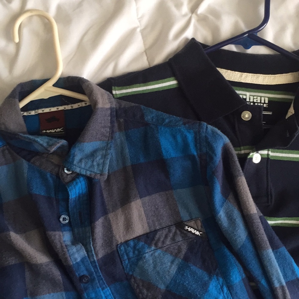 *Bundle* boys long sleeve shirts